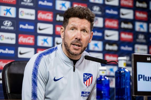 Simeone has been at Atleti for seven years.