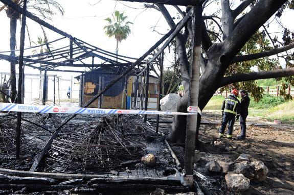 Foul play suspected as second Costa chiringuito burns