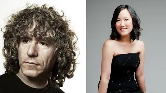 Steven Isserlis and Connie Shih.
