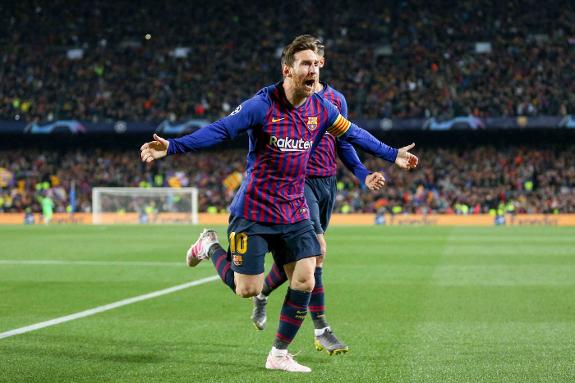 Lionel Messi bagged a brace on Tuesday night.