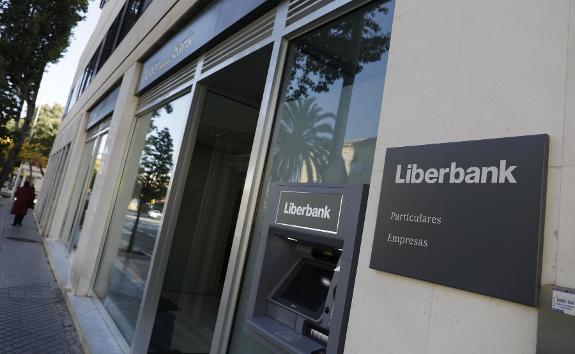 A Liberbank branch in Malaga.