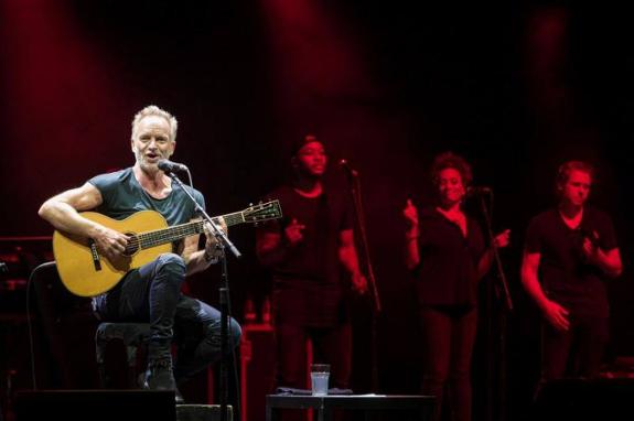 Sting on Tuesday at Starlite. 