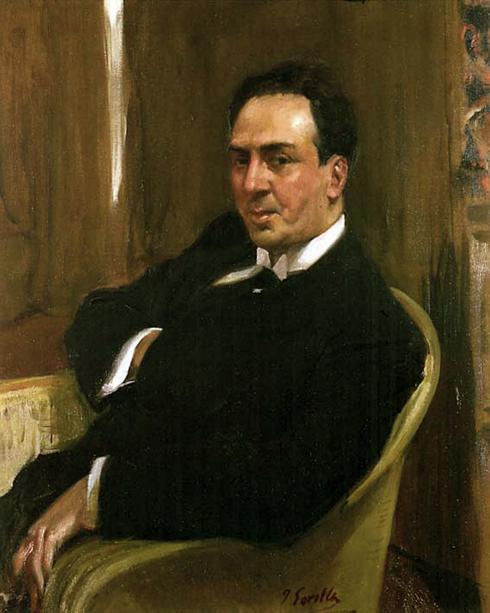 An early 20th-century portrait of Antonio Machado Ruiz.