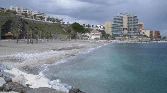 File photo of Torrequebrada beach.