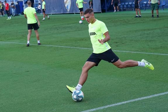 Hugo Vallejo in training.