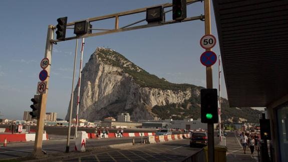 View of Gibraltar.