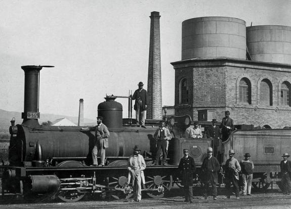 An engine used in Andalucía in the 19th century.