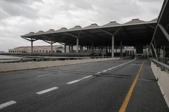 Malaga, a ghost airport