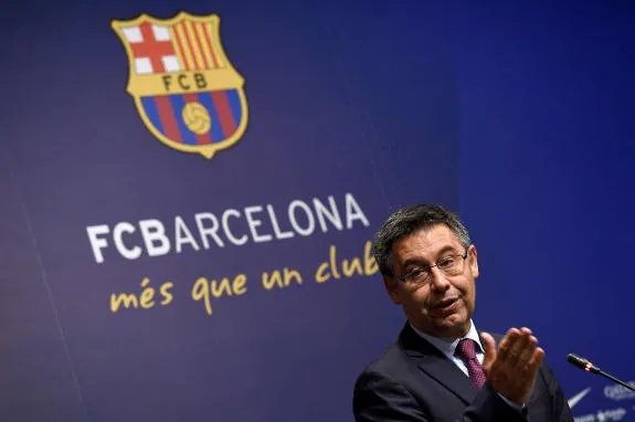 Josep Maria Bartomeu, president of FC Barcelona.