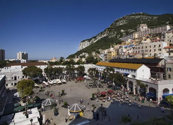 Casemates Square, Gibraltar.