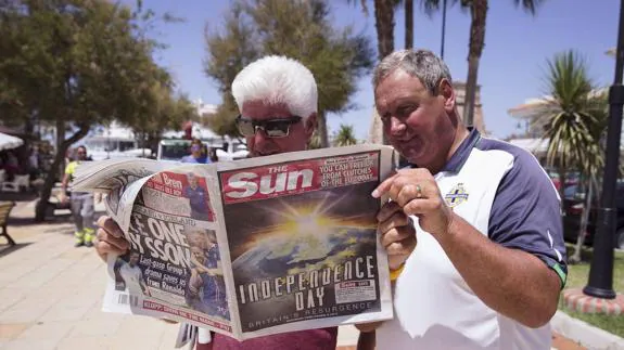 Brits in Spain on the day of the Brexit referendum.