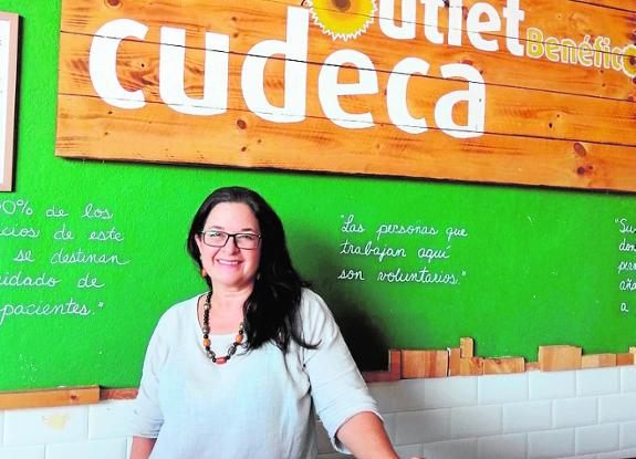 Katie O'Neill is coordinator of all Cudeca shops and outlets.