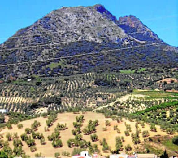 El Peñon de Algámitas has an altitude of more than 1,000m.