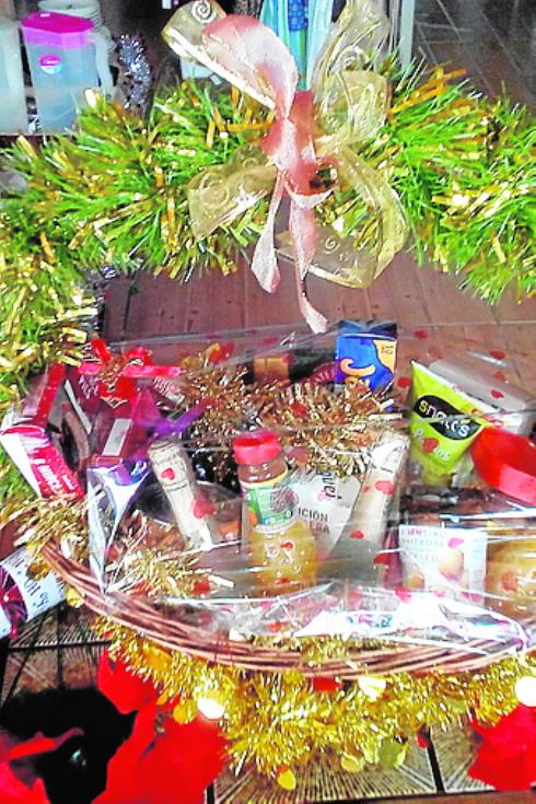 Christmas hamper.