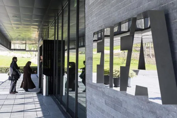 The FIFA headquarters in Zurich, Switzerland. 