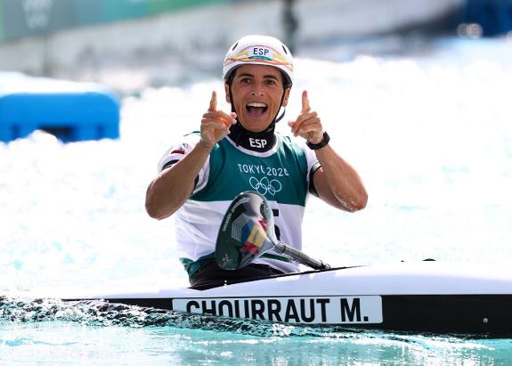 Maialen Chourraut's medal has been one of the great surprises.
