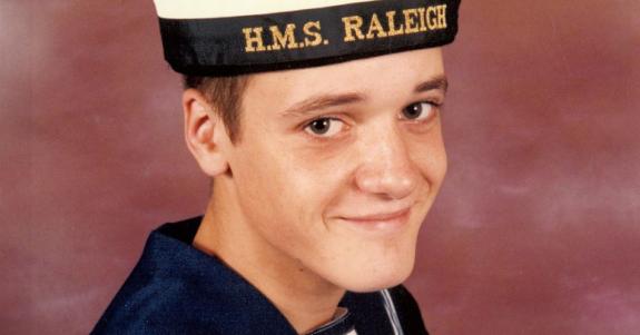 Eighteen-year-old Simon Parkes failed to return to his ship in 1986. 