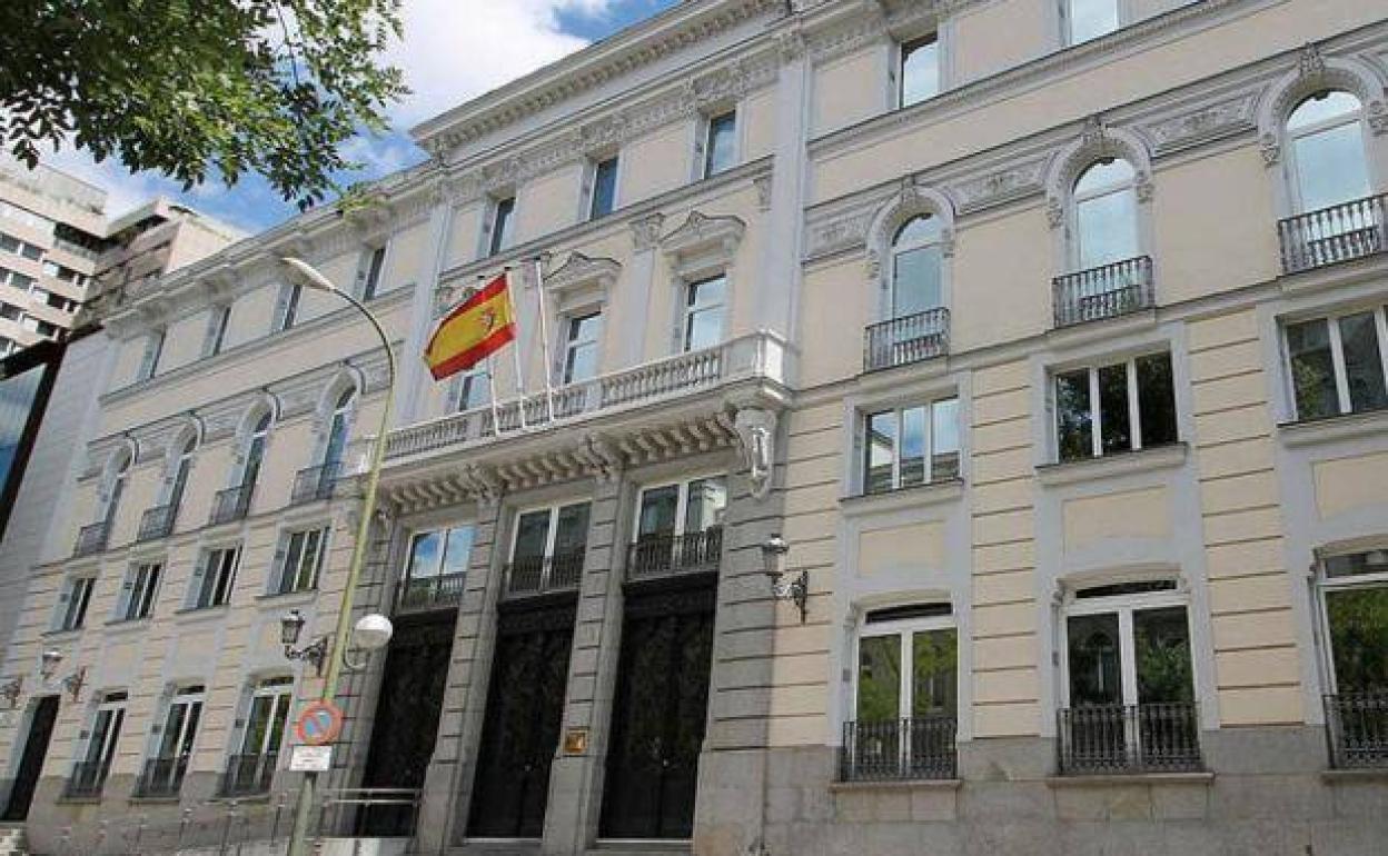 Sede del Consejo General del Poder Judicial.