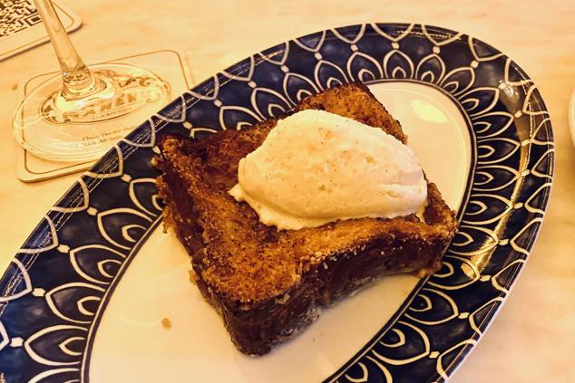 Torrija con pan brioche