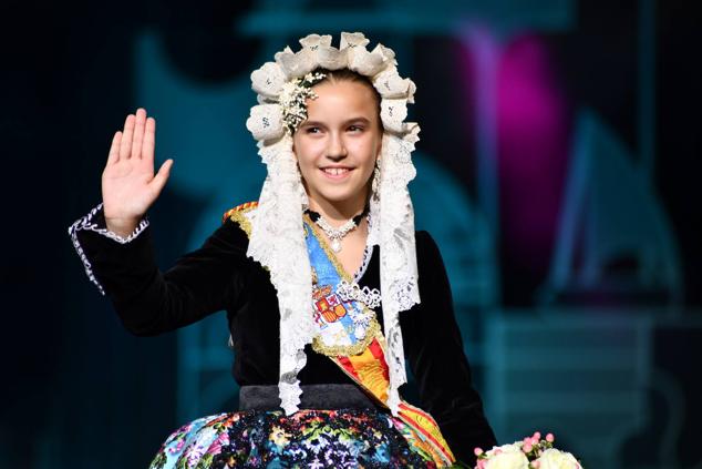 La bellea del foc infantil 2022, Valeria Gómez.