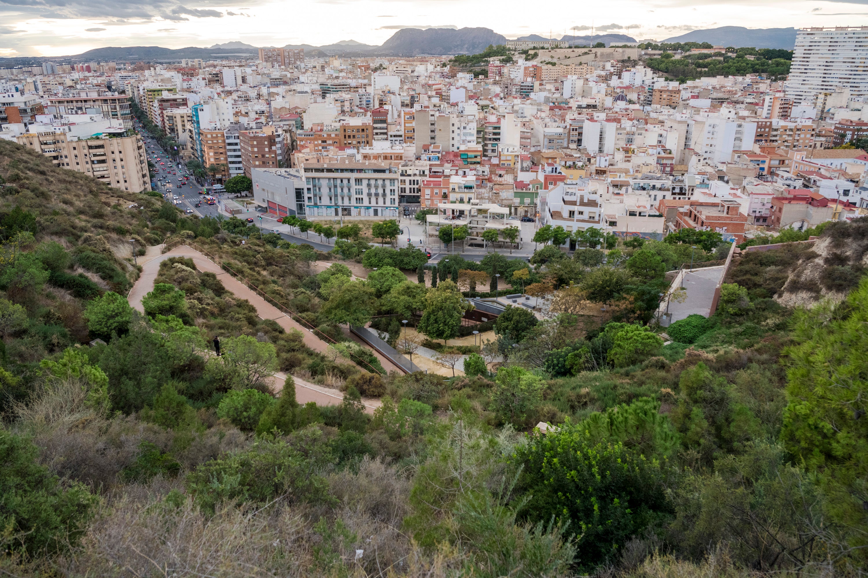 Fotos: El Parque de la Ereta: entre el castillo y el mar