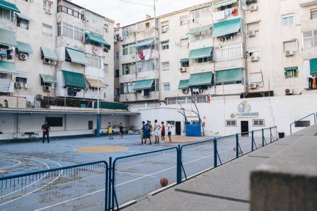 Fotos: Así es &#039;El Patio&#039;, la cancha de baloncesto de Carolinas