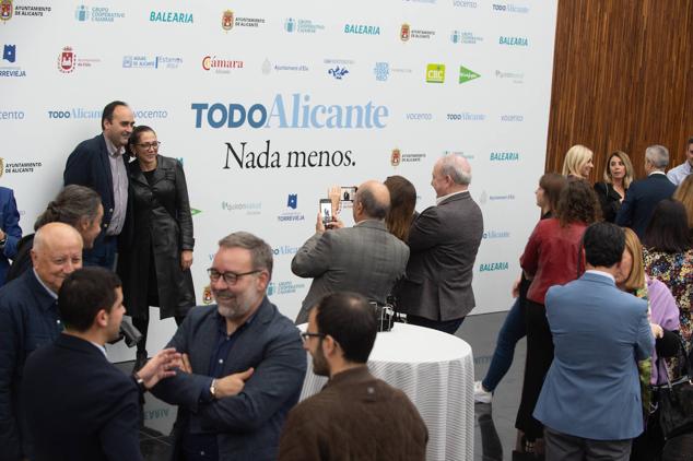 Fotos: Ambiente de celebración tras la gala del nuevo portal de Vocento
