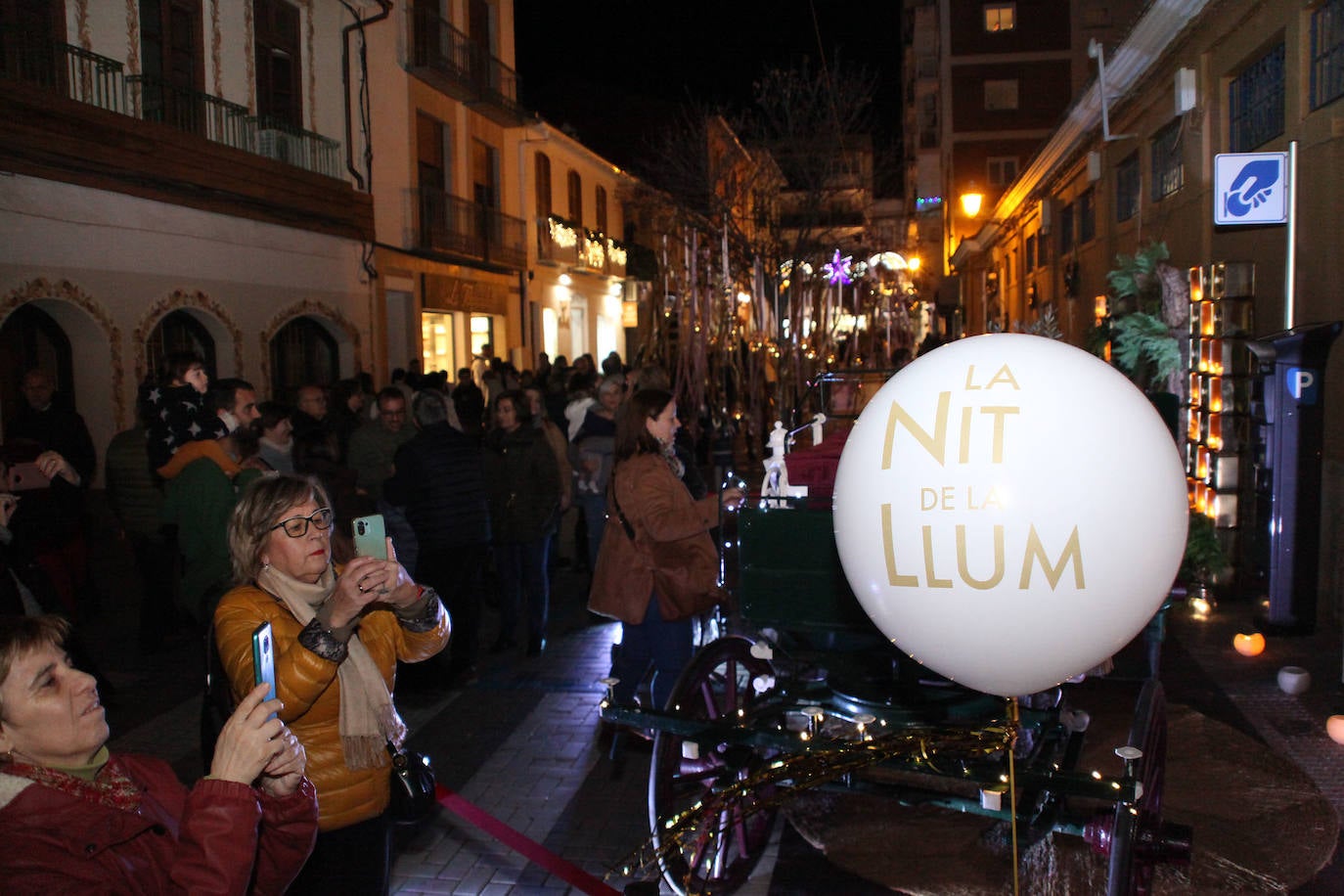 Fotos: La Nit de la Llum triunfa en Dénia