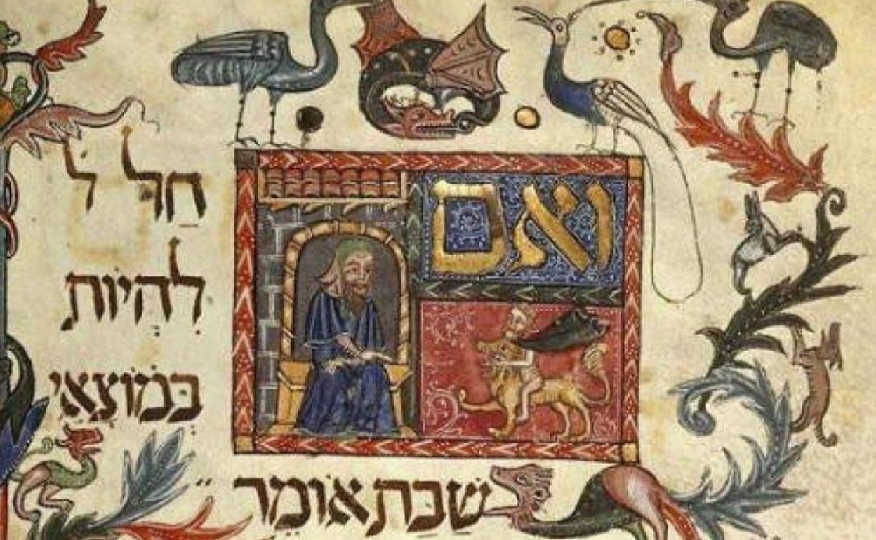 Cartel de los cursos sobre historia sefardí.