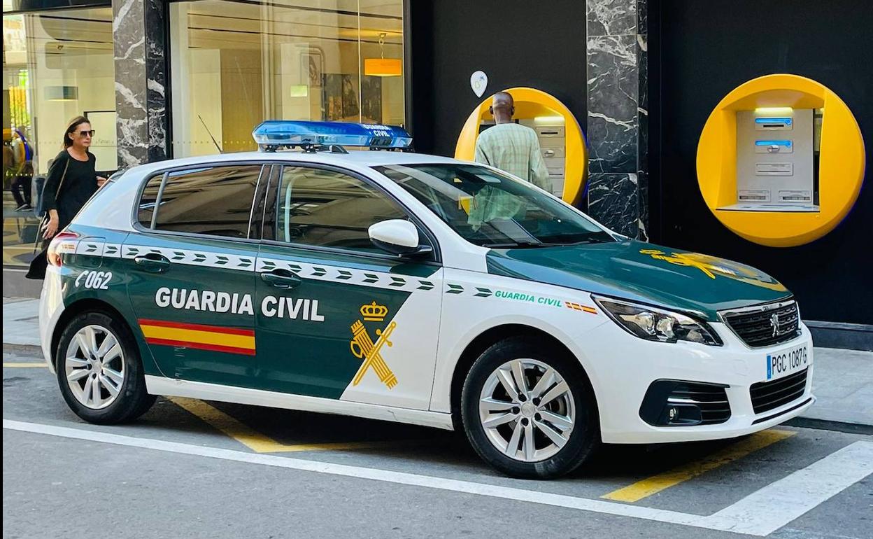 Imagen de archivo de un coche de la Guardia Civil