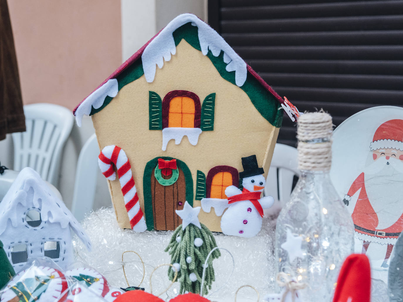 Fotos: Solidaridad y espíritu navideño en la &#039;Calle de las Setas&#039;