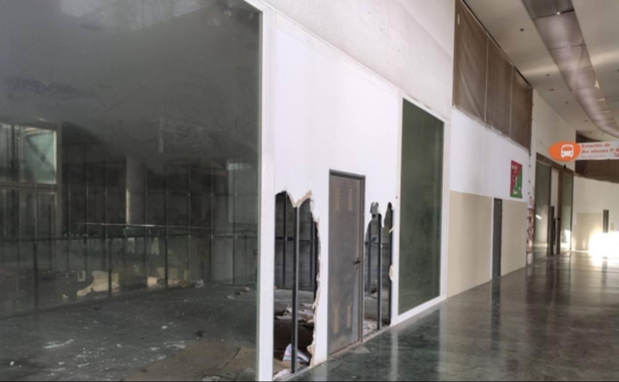 Imagen reciente de la estación de autobuses de Benidorm