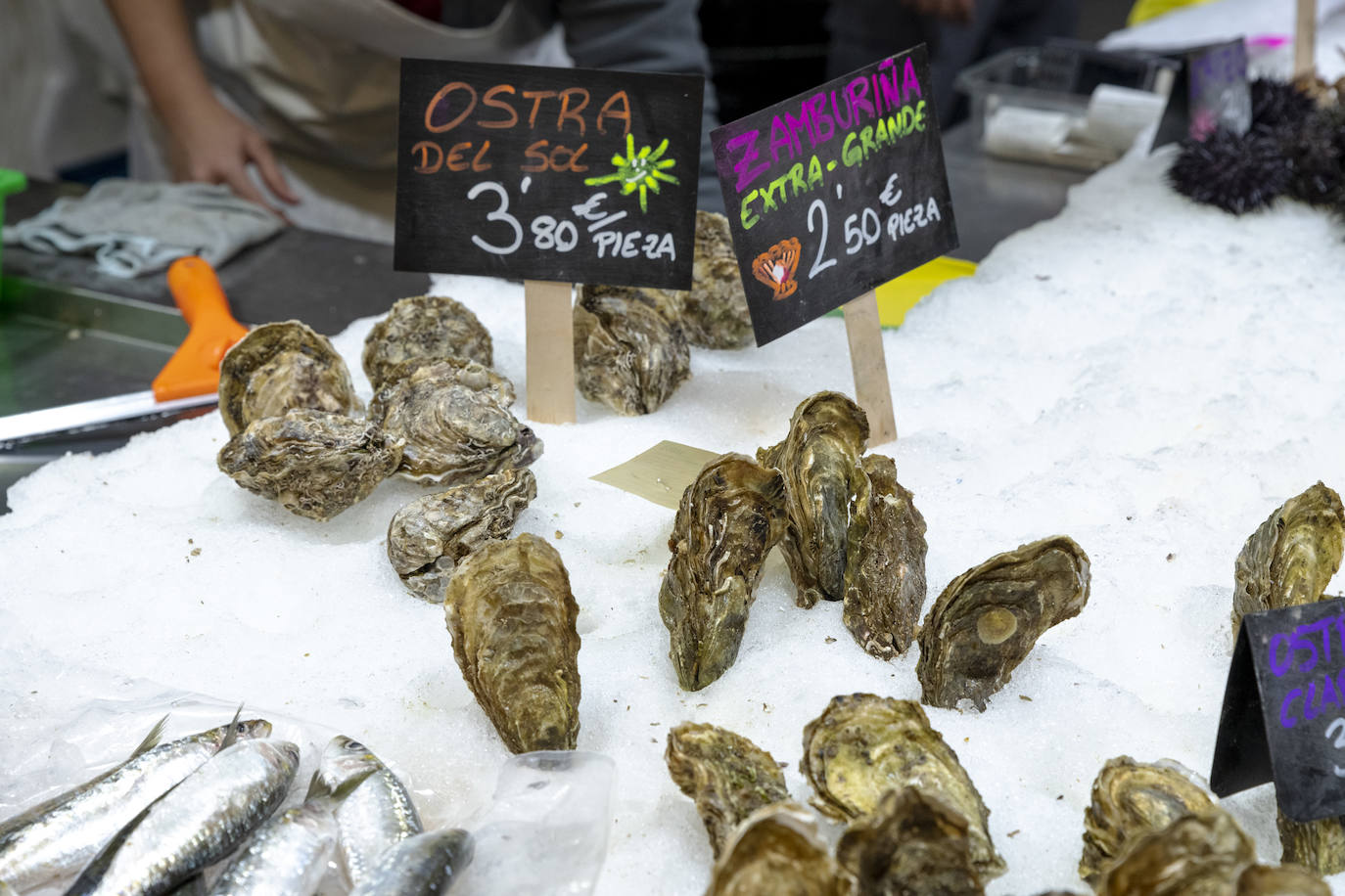 Fotos: El Mercado Central de Alicante se viste de Navidad
