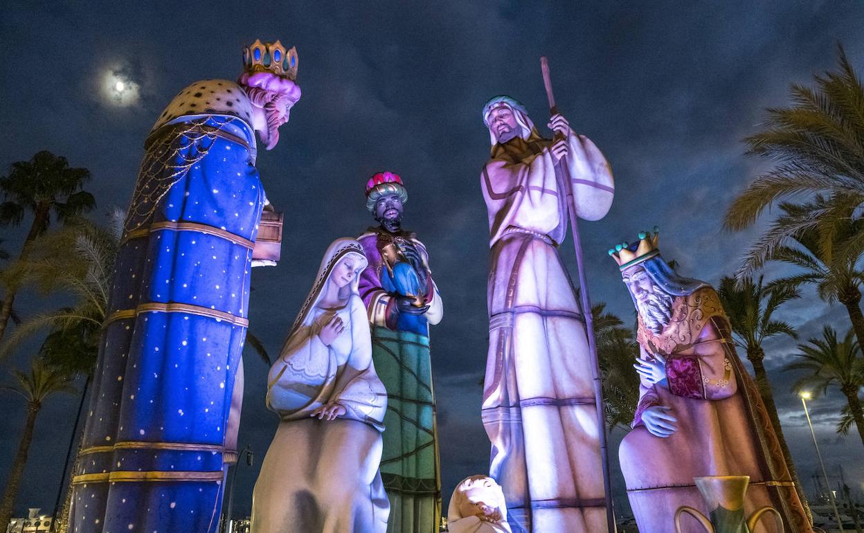 El belén monumental de la Explanada. 