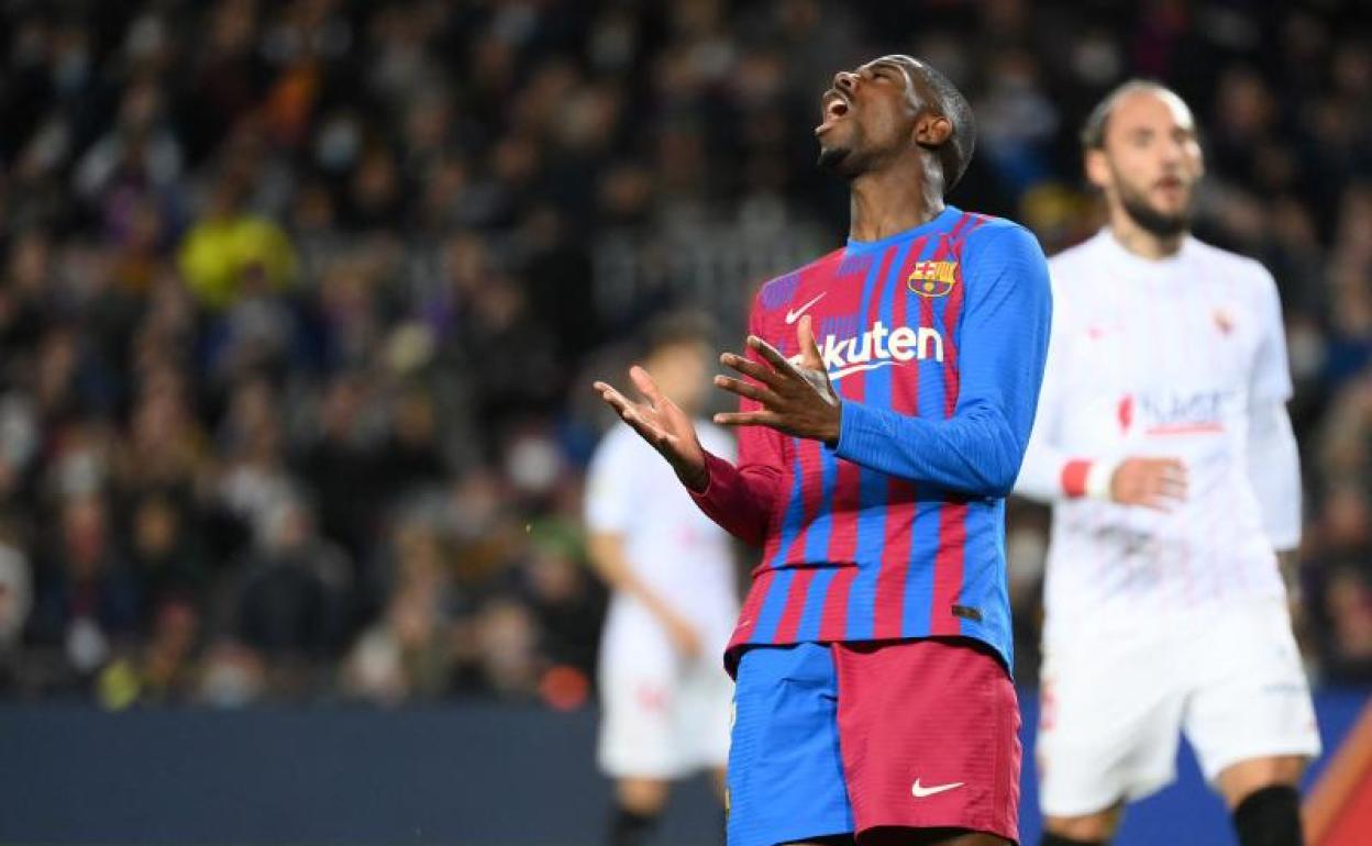 El francés Dembelé, una de las estrellas del FC Barcelona 