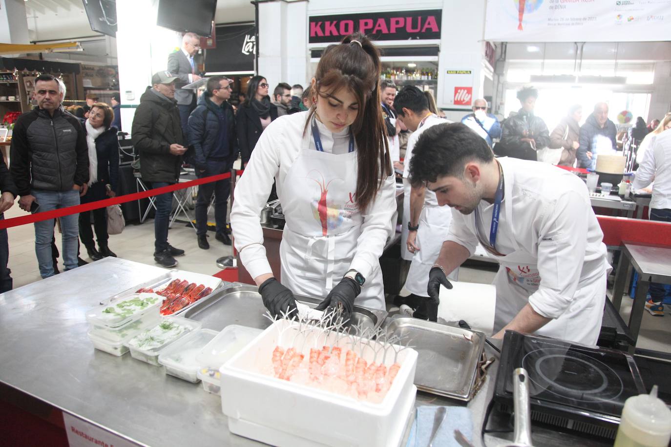 Pasión e innovación en el concurso de Cocina Creativa de la Gamba Roja de Dénia