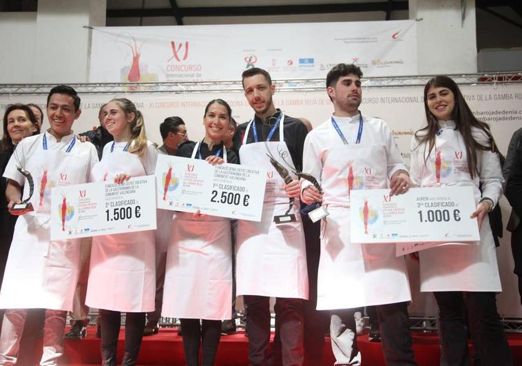 Nicolás Leblay gana el concurso de Cocina Creativa de la Gamba Roja de Dénia