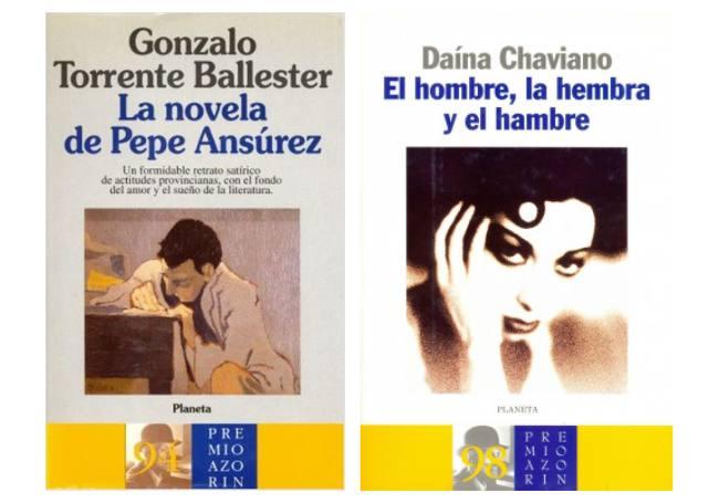 Las novelas de Gonzalo Torrente y Daína Chaviano, galardonadas con el Premio Azorín.