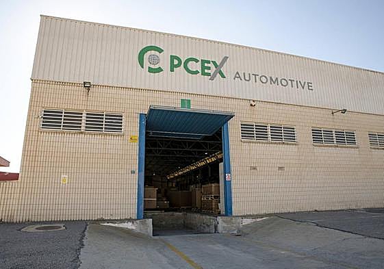 Sede de PCEX en el polígono industrial de La Vallonga