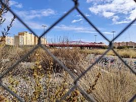 Zona donde estará el futuro parque