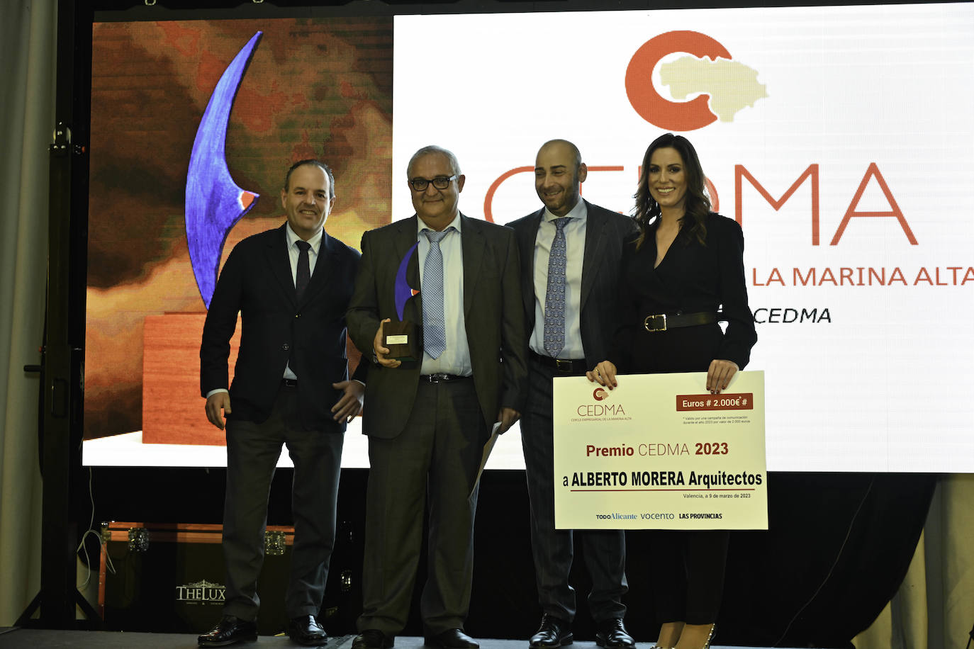 Mágica noche en la celebración de los Premios Cedma