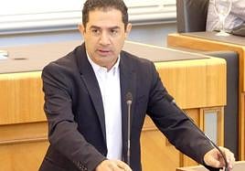 Toni Francés, portavoz socialista en la Diputación Provincial de Alicante.