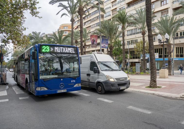 Así afectará la huelga de autobuses interurbanos de Alicante a las frecuencias