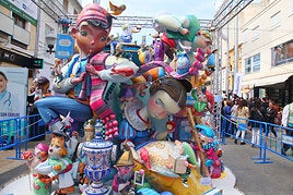 Falla Centro, premio en la Sección Especial infantil.