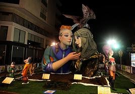 Las fallas de Dénia ya están plantadas y la fiesta servida