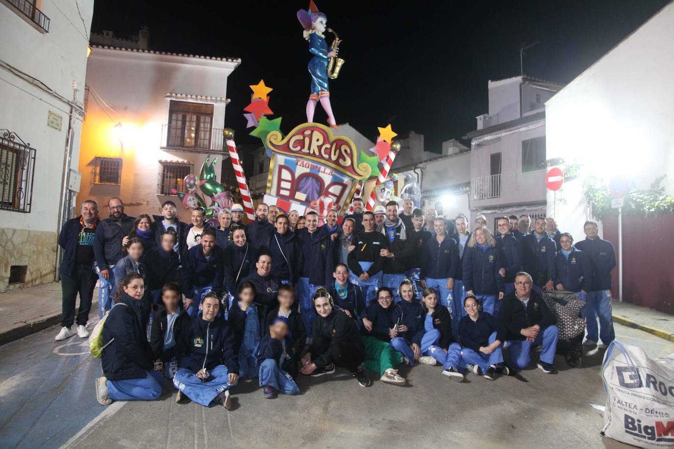 Las fallas de Dénia ya están plantadas y la fiesta servida