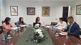 Integrantes de la Comisión Médico Joven.