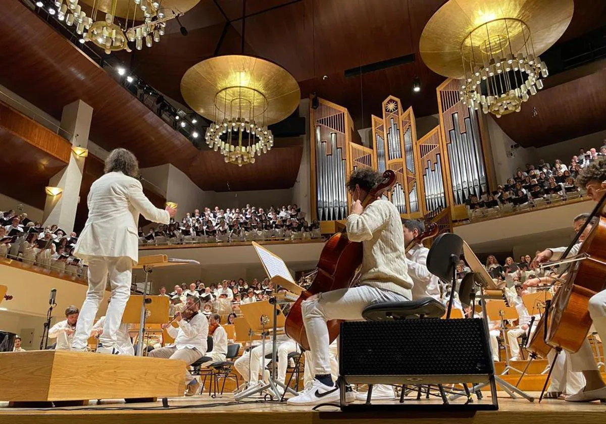 Concierto 'Dreamers in White' en el Auditorio Nacional de Música.