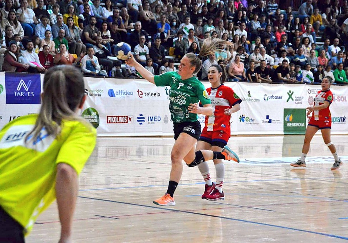 Imagen de la semifinal europea disputada en el pabellón Esperanza Lag