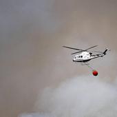Los bomberos de Alicante se unen a la lucha contra las llamas en Castellón